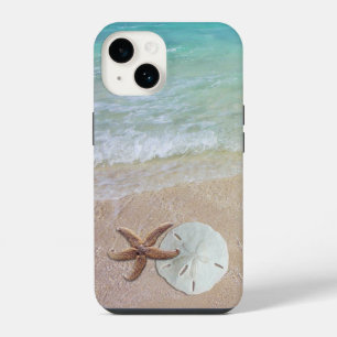 Starfish Sand Dollar Beach Scene iPhone Case