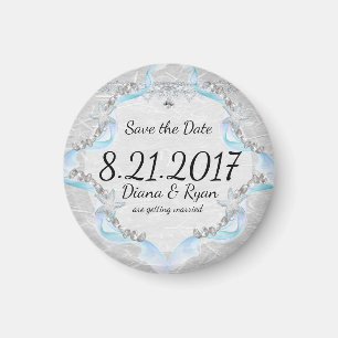 Starfish Save the Date Magnet