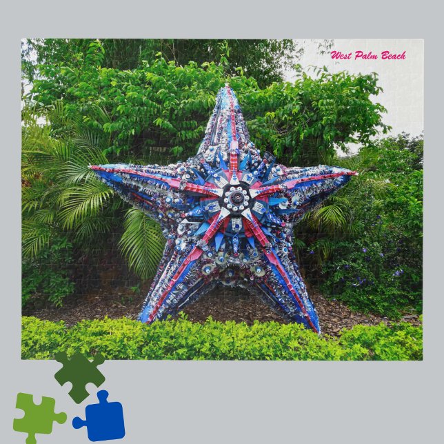 Starfish Sculpture West Palm Beach Florida  Jigsaw Puzzle (Creator Uploaded)