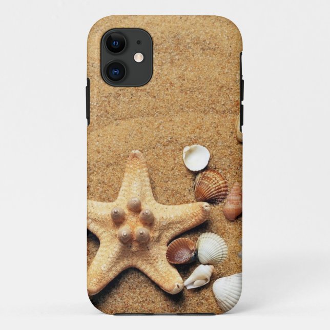 Starfish Sea Shells phone case (Back)