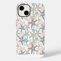 Starfish Seamless Pattern
