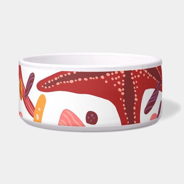 Starfish Shells: Scandinavian Sea Pattern (Front)