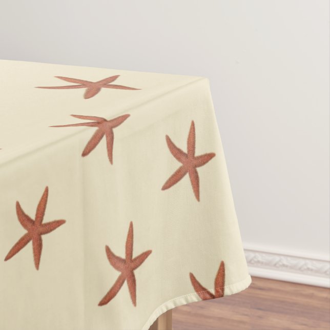 Starfish - Sherman Denton Fish Lithograph Tablecloth (In Situ)