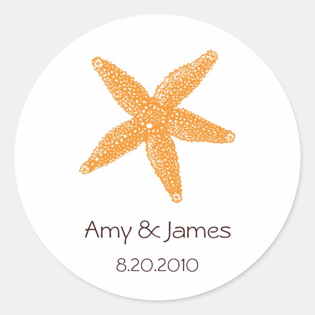 Starfish Stickers (Front)