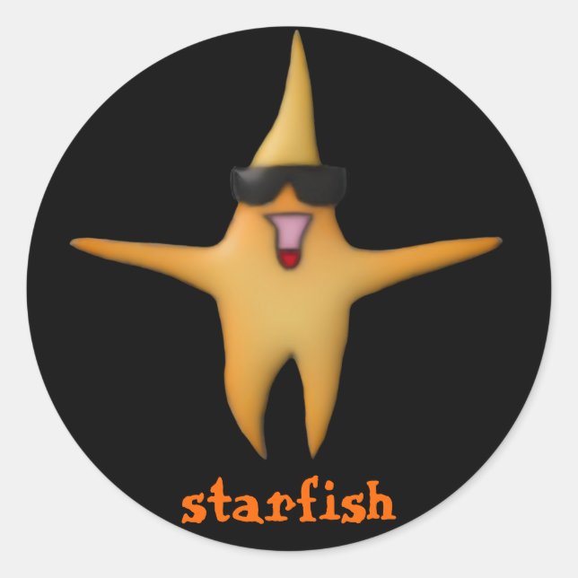 Starfish Stickers (Front)
