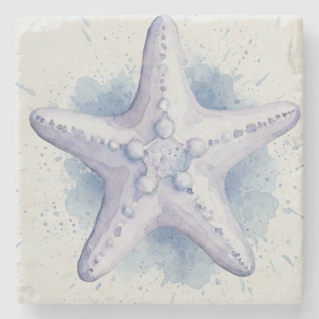 Starfish Stone Coaster (Front)