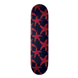Starfish Style Pattern Skateboard