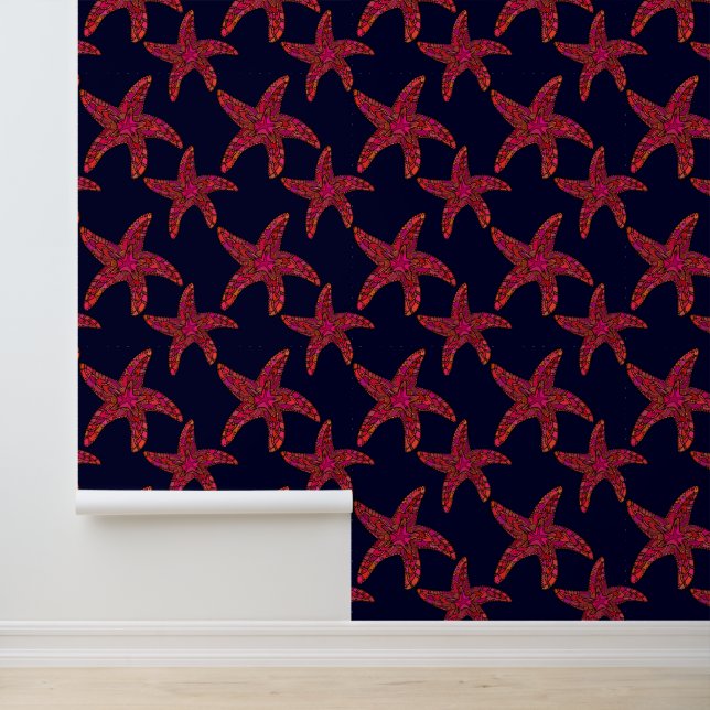 Starfish Style Pattern Wallpaper (Application)