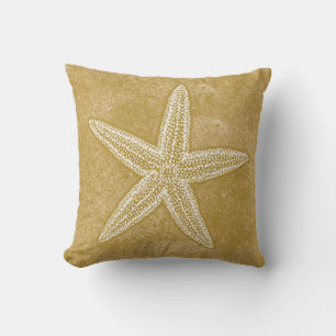 Starfish Tan Sand Cushion