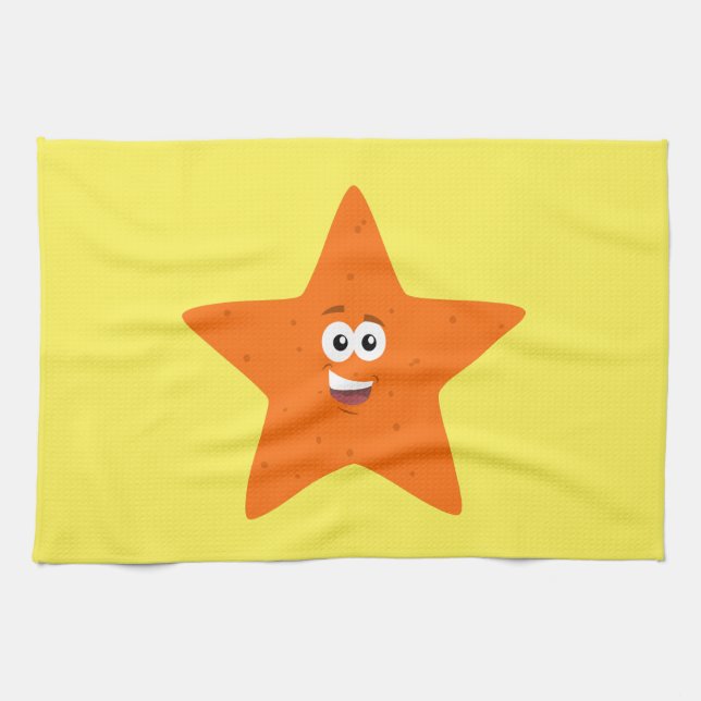 Starfish Tea Towel (Horizontal)