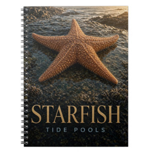 Starfish Tide Pools Wildlife ANIMAL Notebook