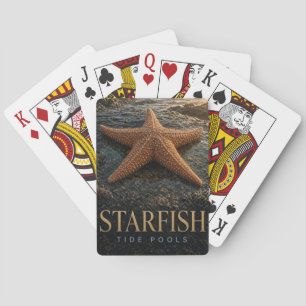 Starfish Tide Pools Wildlife ANIMAL Playing Cards