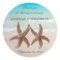 Starfish Wedding Ocean Thank You Favour Labels