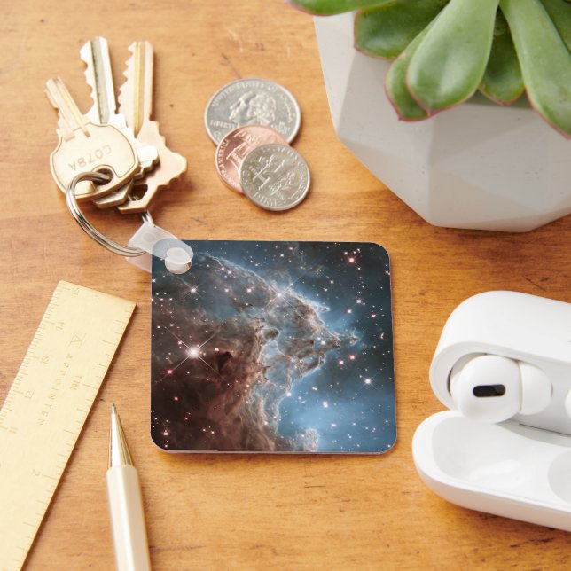 Starforming Region Ngc 2174, Monkey Head Nebula. Key Ring (Desk)