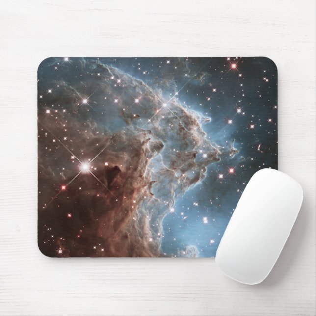 Starforming Region Ngc 2174, Monkey Head Nebula. Mouse Mat (With Mouse)