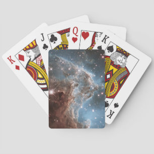 Starforming Region Ngc 2174, Monkey Head Nebula. Playing Cards