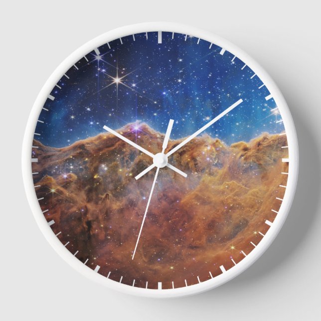 Starforming Region Ngc 3324 In The Carina Nebula. Clock (Front)