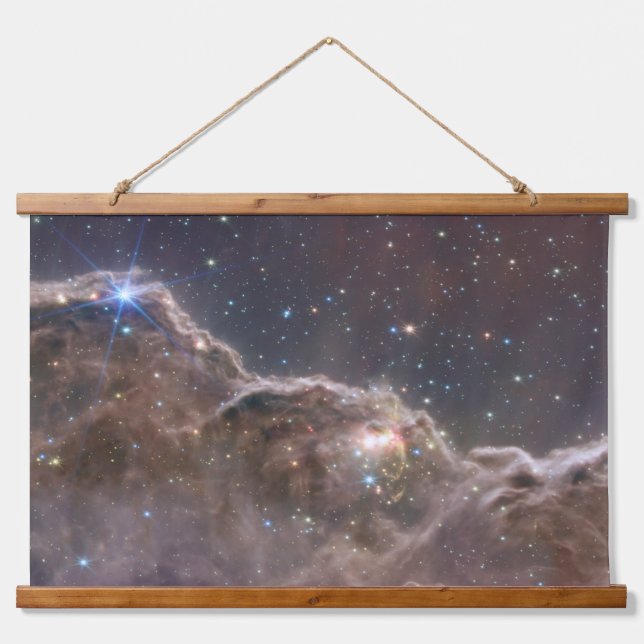 Starforming Region Ngc 3324 In The Carina Nebula. Hanging Tapestry (Front)