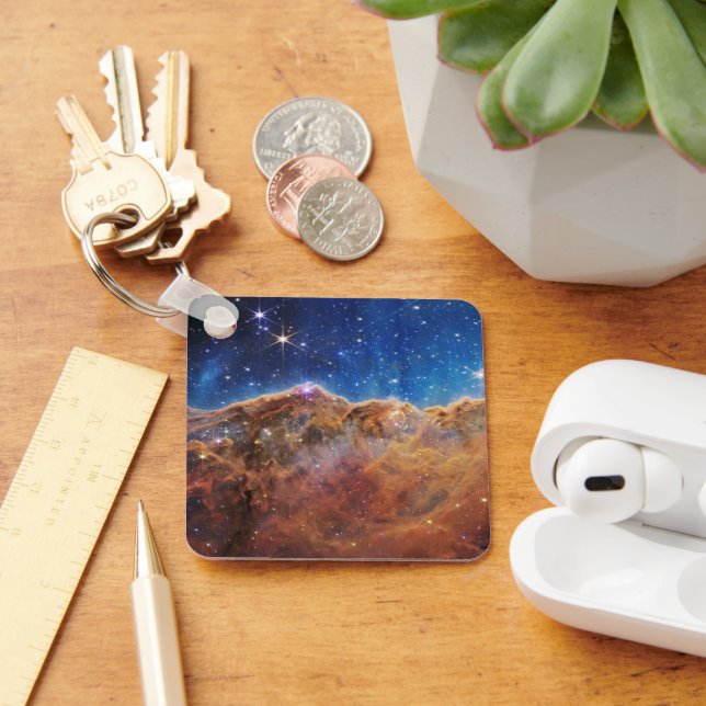Starforming Region Ngc 3324 In The Carina Nebula. Key Ring (Desk)