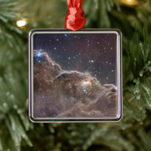 Starforming Region Ngc 3324 In The Carina Nebula. Metal Tree Decoration