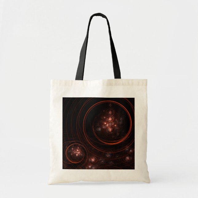 Stargate Abstract Art Tote Bag (Front)
