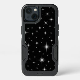 Stargazer Bright Stars Night Sky Dark Black