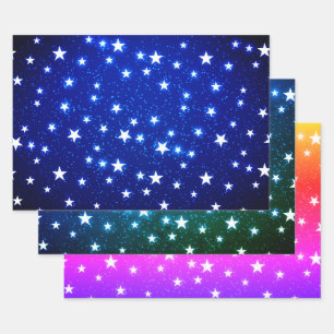 Stargazer Collection Wrapping Paper Sheet