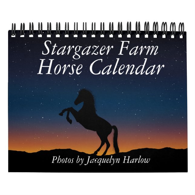 Stargazer Farm Horse Calendar (Cover)