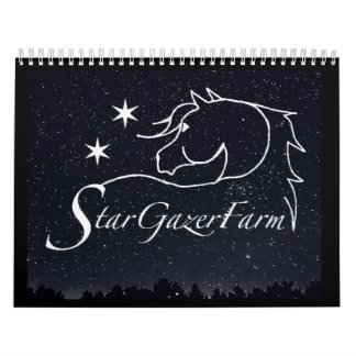 Stargazer Farm Horses Calendar