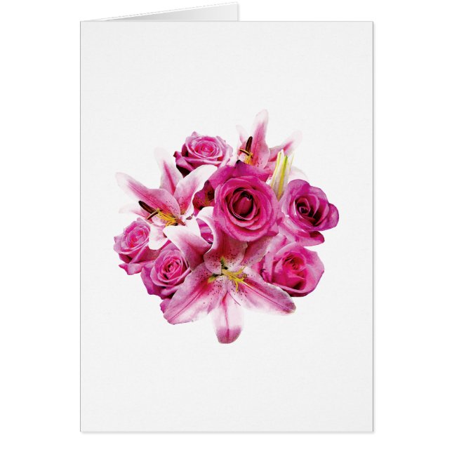 Stargazer Lilies and Roses (Front)