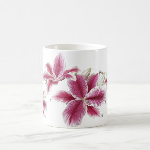 Stargazer Lilies Coffee Mug