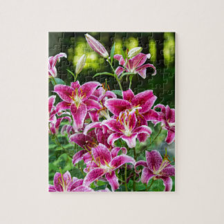 Stargazer Lilies Jigsaw Puzzle