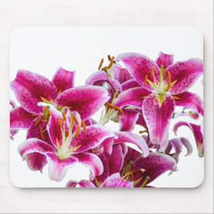 Stargazer Lilies Mouse Mat