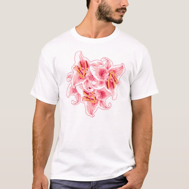 Stargazer Lilies T-Shirt (Front)
