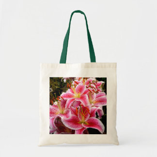 "Stargazer" Lilies Tote Bag