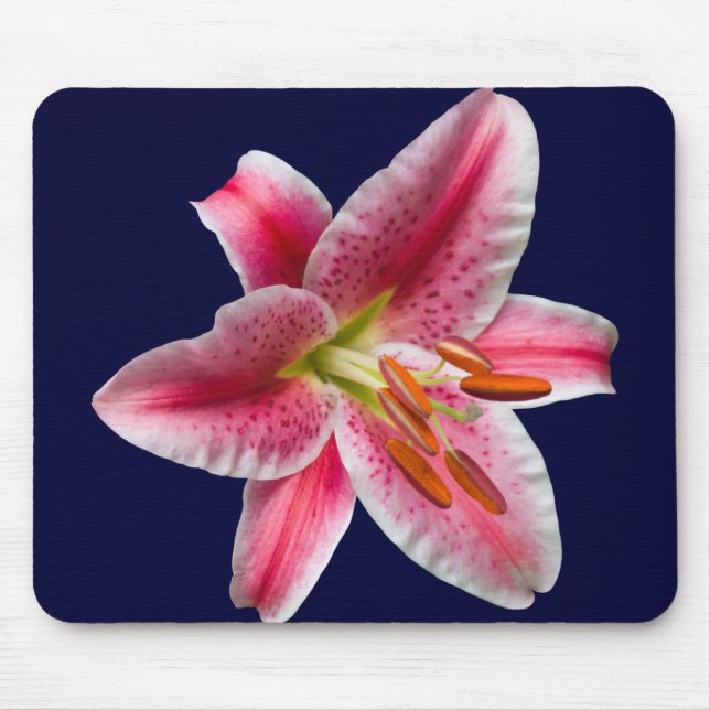 Stargazer Lily Mousepad (Front)