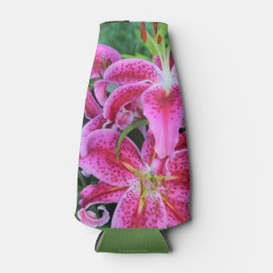 Stargazer Oriental Lilies Bottle Cooler