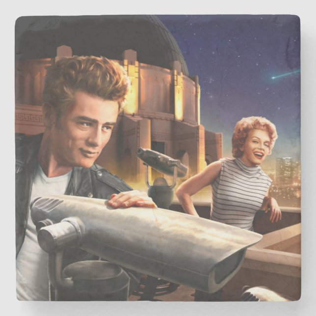 Stargazers Stone Coaster (Front)