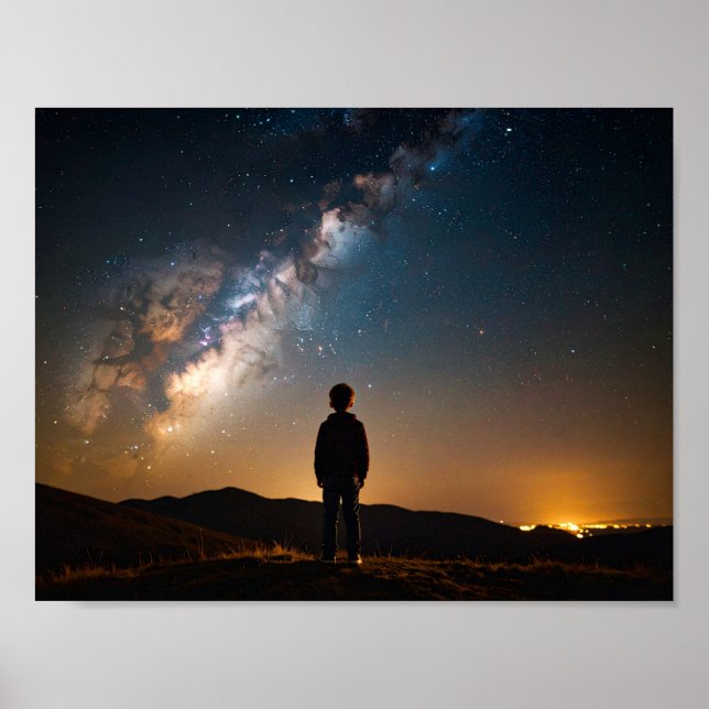 Stargazing child poster (Front)