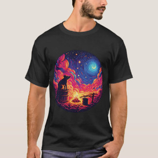Stargazing Piggy T-Shirt