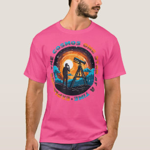 Stargazing Telescope Future Astronomer Astronomy T-Shirt