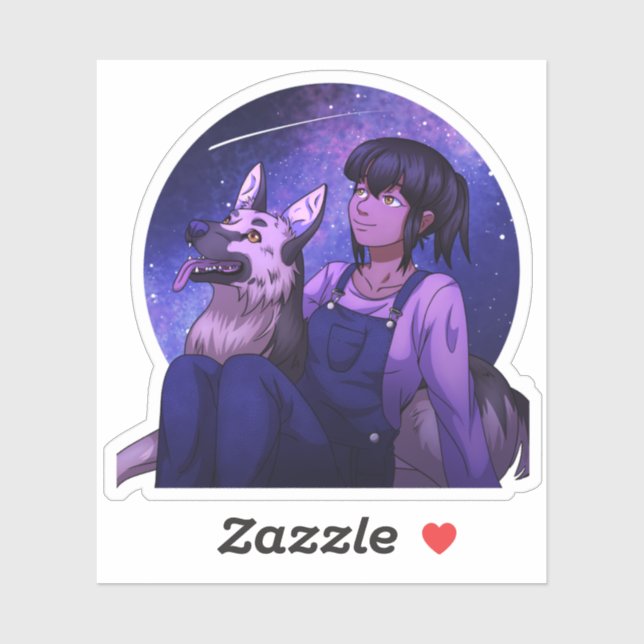 Stargazing with a Dog (Sheet)