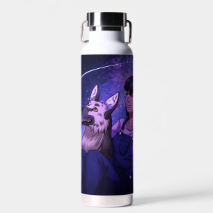 Stargazing with a Dog Water Bottle