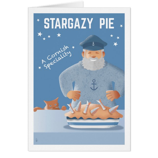 Stargazy Pie card (Front)