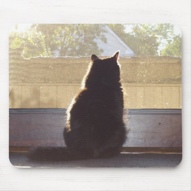 Staring at your screen all day mouse mat (Front)