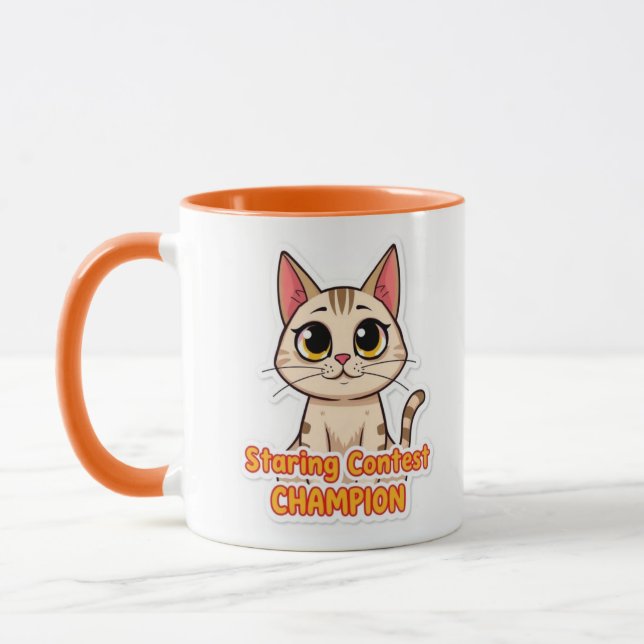 Staring Contest Champion Mug (Left)
