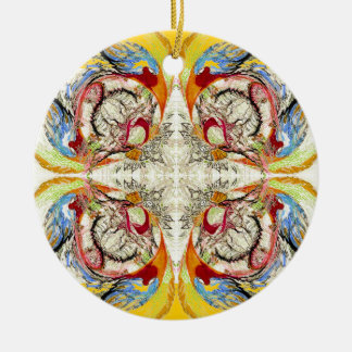 Staring into Eternity Fantasy Pattern Ceramic Tree Decoration