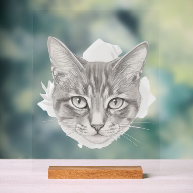 Staring Into Your Soul Acrylic Sign (Neutral)
