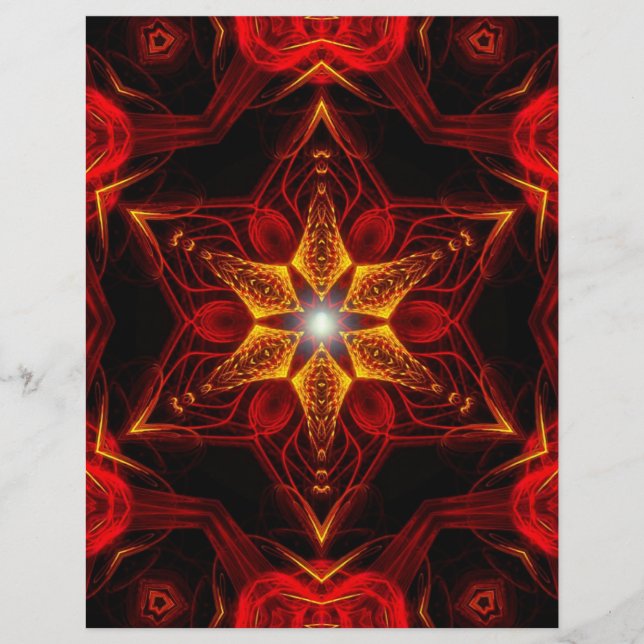 Staritual Fractal Flyer (Front)