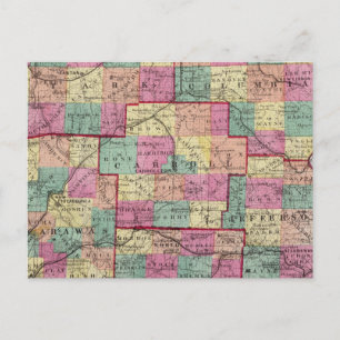 Stark and Tuscarawas Counties Postcard